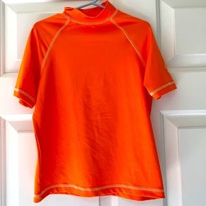 Like New Orange Swim Shirt